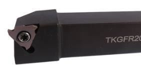 Hoge Precisie CNC die Pcd het Carbide Indexable Tussenvoegsel TGF32L300 groeven van het Tussenvoegselswolfram
