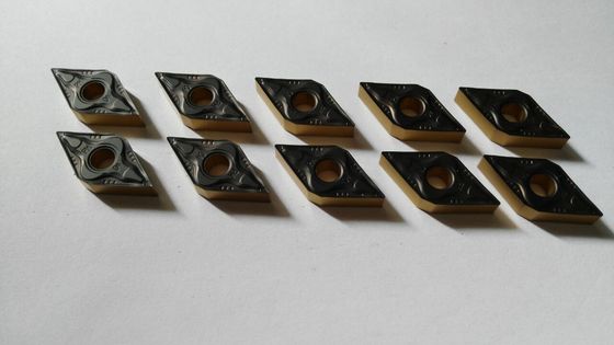 CNC van de Draaibankbladen van het diamantdnmg Metaal Met een laag bedekt de Tussenvoegselscvd van de Carbidedraaibank
